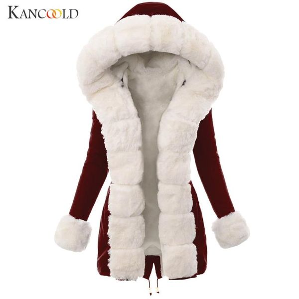 kancoold coats women winter warm plush imitation fur jacket splicing long hooded overcoat pocket fashion new coat women 2019dec4, Black
kancoold coats women winter warm plush imitation fur jacket splicing long hooded overcoat pocket fashion new coat women 2019dec4, Black