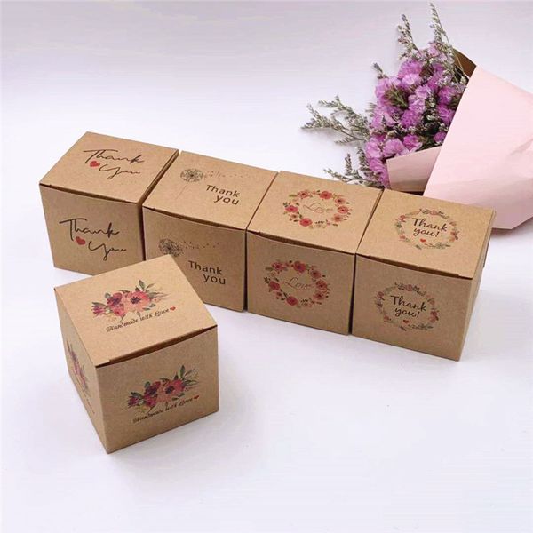 50pcs "thank you" paper gift boxes kraft wedding party favor baking cookie cake candy packaging boxes 5x5x5cm
50pcs "thank you" paper gift boxes kraft wedding party favor baking cookie cake candy packaging boxes 5x5x5cm