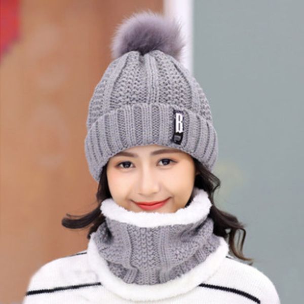 women winter knitted beanies hats thick warm beanie skullies hat female knit letter bonnet beanie caps scarf outdoor riding sets, Blue;gray
women winter knitted beanies hats thick warm beanie skullies hat female knit letter bonnet beanie caps scarf outdoor riding sets, Blue;gray