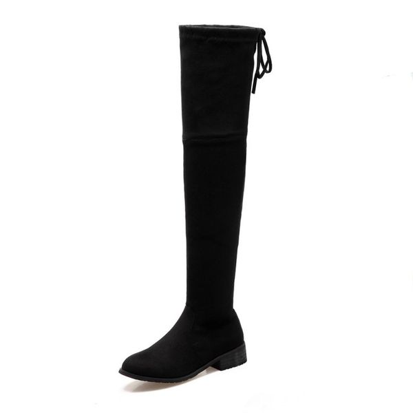 kalenmos над коленом hiigh boots женщины с низким каблука flock длинные сапоги женские повседневная скольжению на черный basic winter размер, Black
kalenmos над коленом hiigh boots женщины с низким каблука flock длинные сапоги женские повседневная скольжению на черный basic winter размер, Black