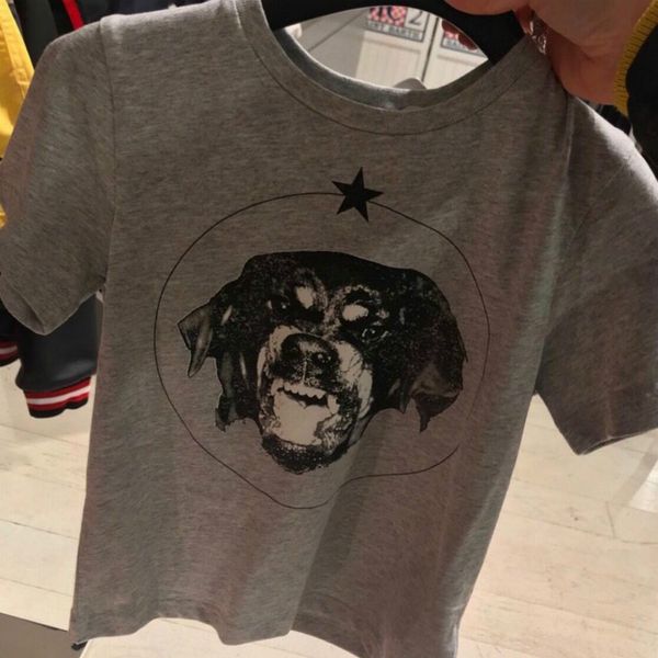 kids designer t-shirts boys girls luxury children brand dog print shirt casual children summer fashion clothing sale, Blue
kids designer t-shirts boys girls luxury children brand dog print shirt casual children summer fashion clothing sale, Blue