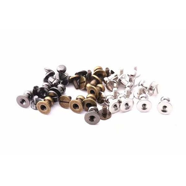 6 x 9mm ball head stud screw back nipple rivet studs button strap ser leathercraft, Black
6 x 9mm ball head stud screw back nipple rivet studs button strap ser leathercraft, Black