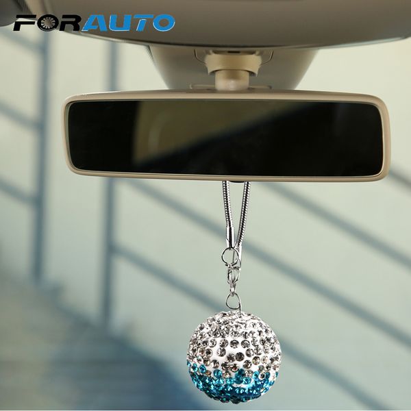 forauto car rear view mirror ornament car pendant hanging ornaments auto decoration diamond crystal ball styling
forauto car rear view mirror ornament car pendant hanging ornaments auto decoration diamond crystal ball styling