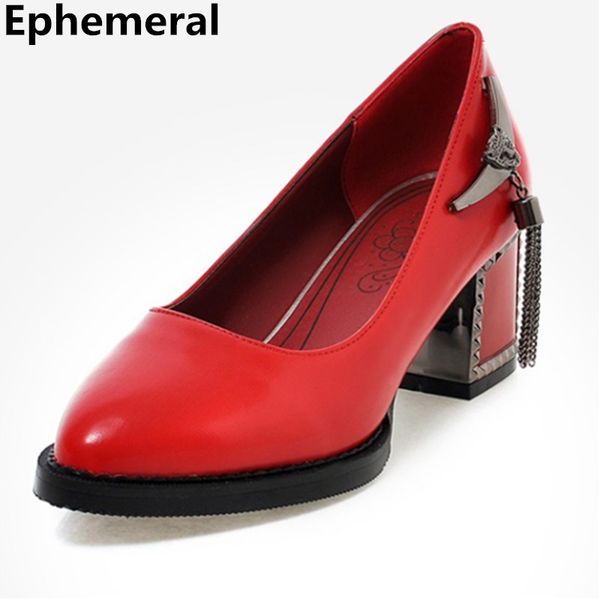 feminina band new designer plus size (4-17)pendant retro elegant thick med square high heels sandalias women pumps wedding party, Black
feminina band new designer plus size (4-17)pendant retro elegant thick med square high heels sandalias women pumps wedding party, Black