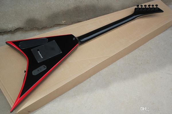 2018 new custom black flying electric guitar whit black hardwares,white binding neck,,offer customized
2018 new custom black flying electric guitar whit black hardwares,white binding neck,,offer customized