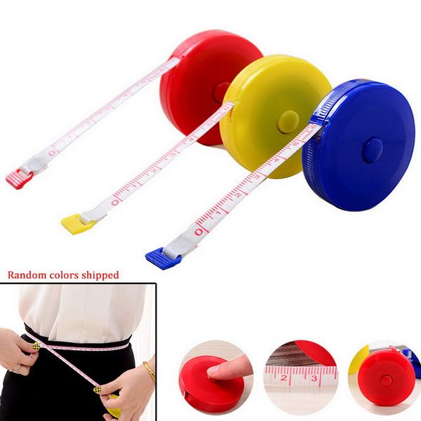 random color 1pcs soft tape measure 150cm roulette tape measure tape retractable color portable ruler cm inch woodworking tools 
random color 1pcs soft tape measure 150cm roulette tape measure tape retractable color portable ruler cm inch woodworking tools
