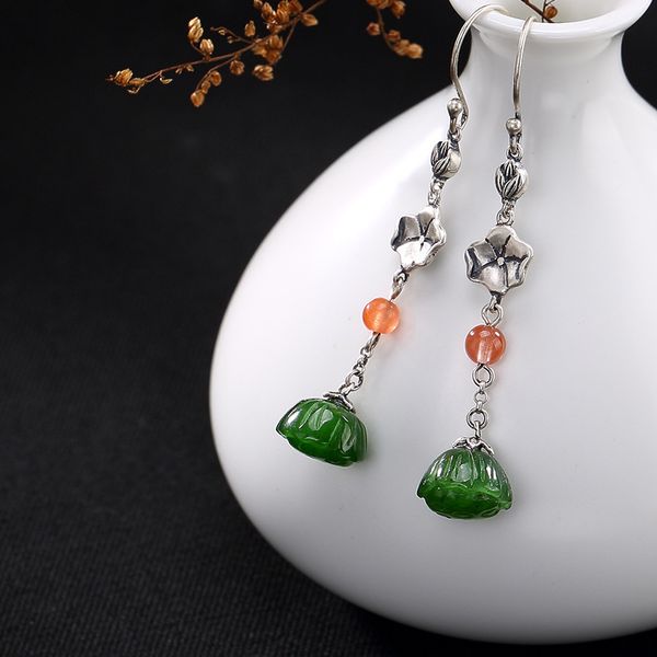 2018 earings fashion jewelry one new s925 pure antique inlaid and field jade lotus lady high grade jaunt earrings wholesale, Golden;silver
2018 earings fashion jewelry one new s925 pure antique inlaid and field jade lotus lady high grade jaunt earrings wholesale, Golden;silver