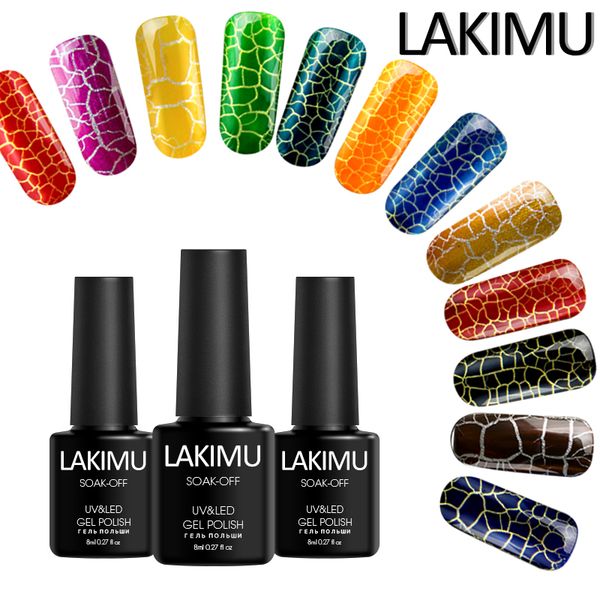 lakimu 2019 gel nail polish crackle colorful trendy popular nail gel uv led permanente varnish polish soak off for art, Red;pink
lakimu 2019 gel nail polish crackle colorful trendy popular nail gel uv led permanente varnish polish soak off for art, Red;pink