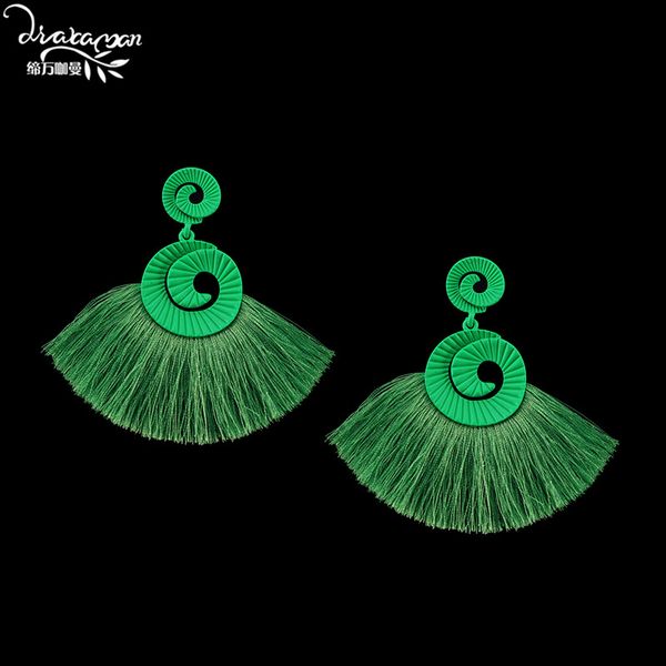 dvacaman 2018 new bohemain drop earrings long tassel resin statement hanging earrings women girl vacation accessory jewelry ah42, Silver
dvacaman 2018 new bohemain drop earrings long tassel resin statement hanging earrings women girl vacation accessory jewelry ah42, Silver