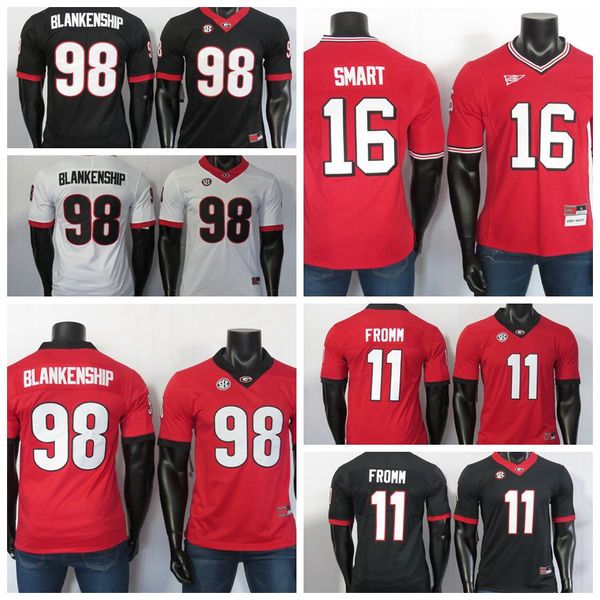 ncaa georgia bulldogs jerseys 16 smart jersey blankenship 98 fromm 11 zamir white 3 white red black college football jersey stitched 150th
ncaa georgia bulldogs jerseys 16 smart jersey blankenship 98 fromm 11 zamir white 3 white red black college football jersey stitched 150th