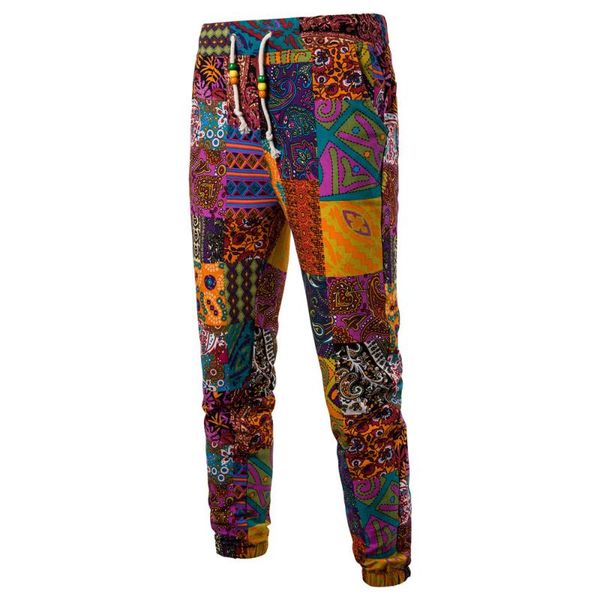 in national customs will code printing flax leisure time pants k37, White;black
in national customs will code printing flax leisure time pants k37, White;black