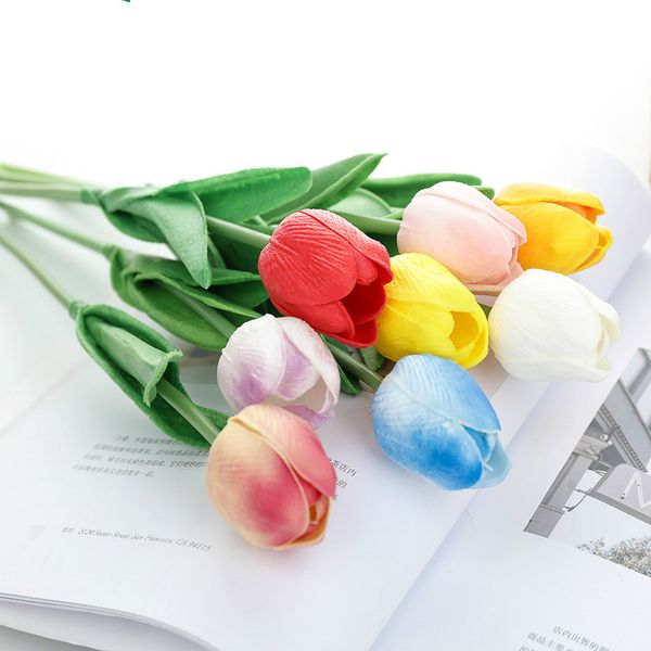 10 pcs beauty real touch flowers latex tulips flower artificial bouquet fake flower bridal bouquet decorate flowers for wedding
10 pcs beauty real touch flowers latex tulips flower artificial bouquet fake flower bridal bouquet decorate flowers for wedding