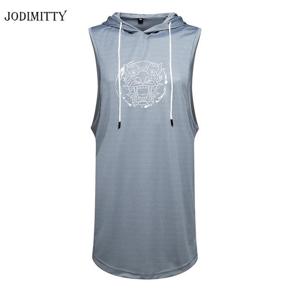 men's t-shirts jodimitty men sleeveless sports vest mid-length hooded t-shirt 2021 summer fashion male trend printing, White;black
men's t-shirts jodimitty men sleeveless sports vest mid-length hooded t-shirt 2021 summer fashion male trend printing, White;black