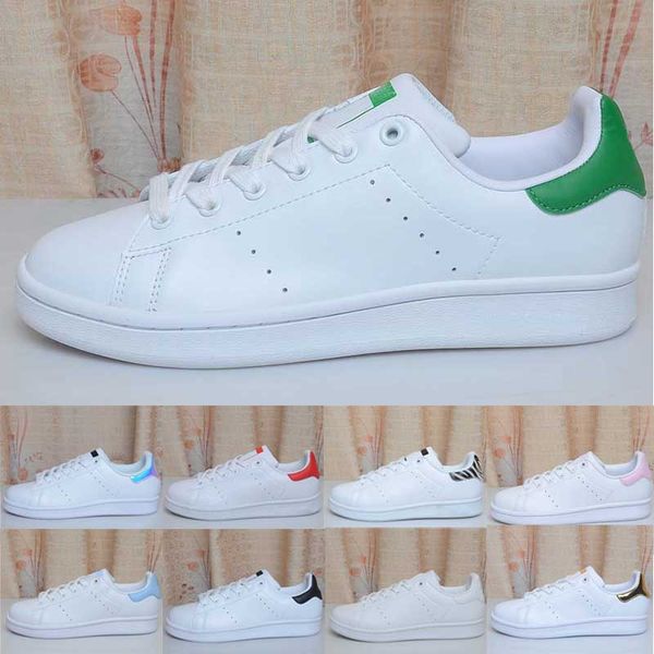 women men new stan smith shoes fashion sneakers casual shoes leather sport classic flats, Black
women men new stan smith shoes fashion sneakers casual shoes leather sport classic flats, Black