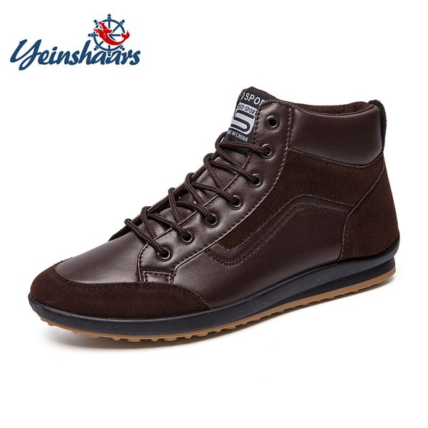 yeinshaars plus size 39-46 fashion casual shoes men boots lace-up soft comfortable men leather boots botas hombre, Black
yeinshaars plus size 39-46 fashion casual shoes men boots lace-up soft comfortable men leather boots botas hombre, Black