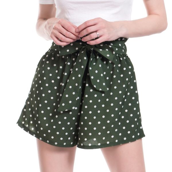 summer wide leg shorts for women fashion casual comfortable breathable shorts 2020 new high waist dot prints bow short, White;black
summer wide leg shorts for women fashion casual comfortable breathable shorts 2020 new high waist dot prints bow short, White;black