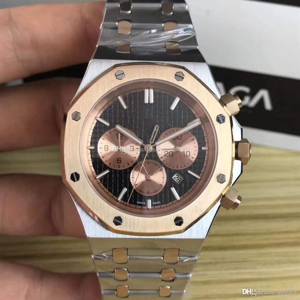 new arrival luxury mens watches stainless steel wristwatch quartz watch 42mm male clock mens watch new arrival ing, Slivery;brown
new arrival luxury mens watches stainless steel wristwatch quartz watch 42mm male clock mens watch new arrival ing, Slivery;brown