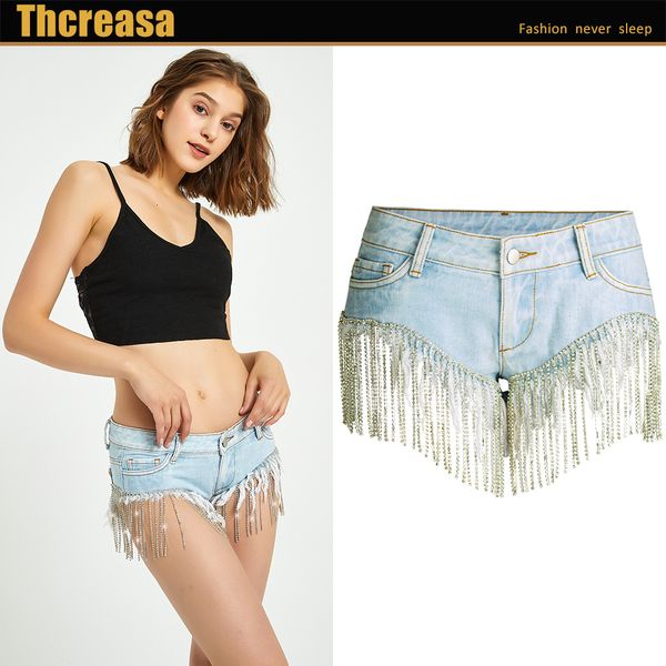 amazon european and american style summer nightclub womens pants tassel a diamond chain hip wide leg denim shorts women, White;black
amazon european and american style summer nightclub womens pants tassel a diamond chain hip wide leg denim shorts women, White;black