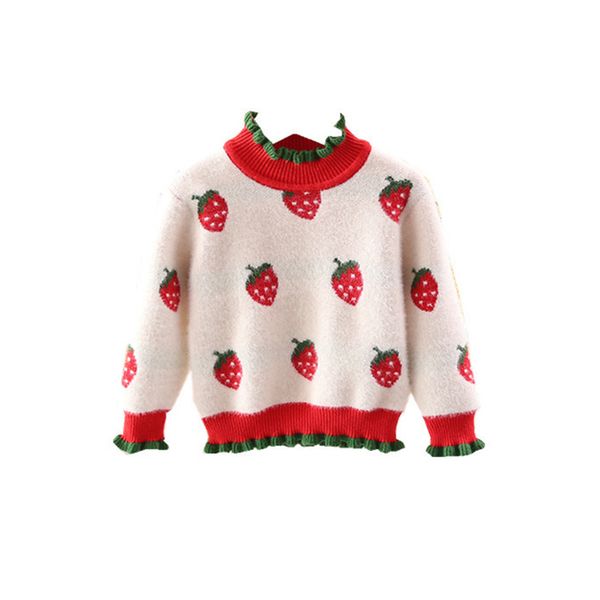2020 new spring winter baby girls strawberry sweater for girl kids sweaters children christmas sweater, Blue
2020 new spring winter baby girls strawberry sweater for girl kids sweaters children christmas sweater, Blue