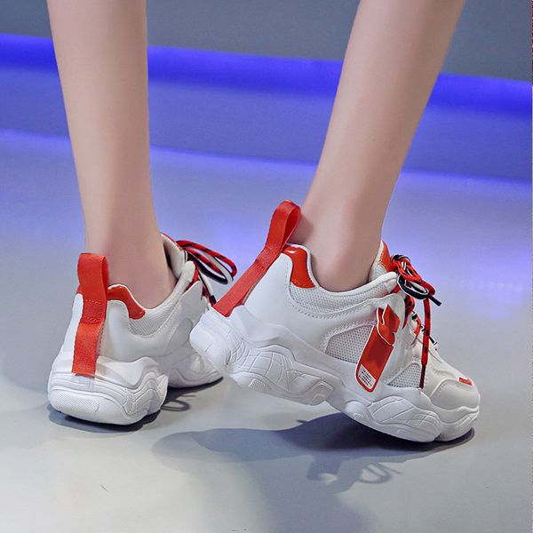 selling women sneakers breathable mesh thickened sole casual running sports shoes -b5, Black
selling women sneakers breathable mesh thickened sole casual running sports shoes -b5, Black