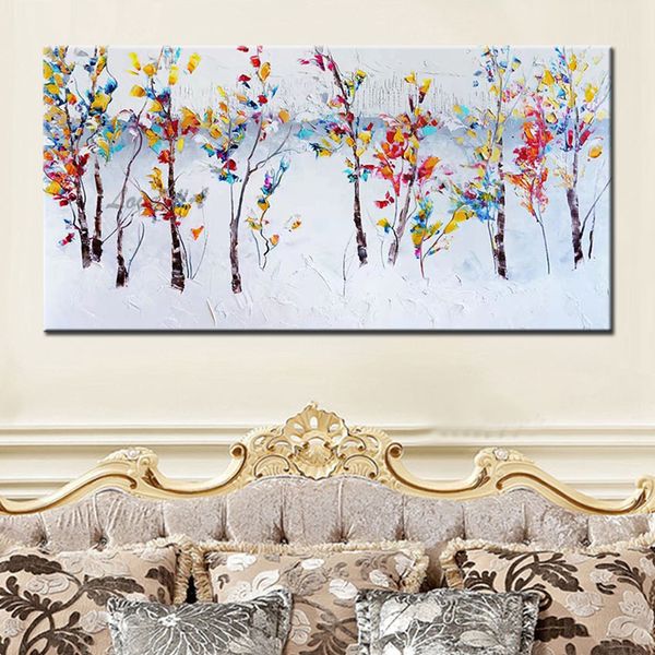 modern palette knife canvas handmade scenery tree oil painting wall art home decoration piece panel art for living room decor
modern palette knife canvas handmade scenery tree oil painting wall art home decoration piece panel art for living room decor