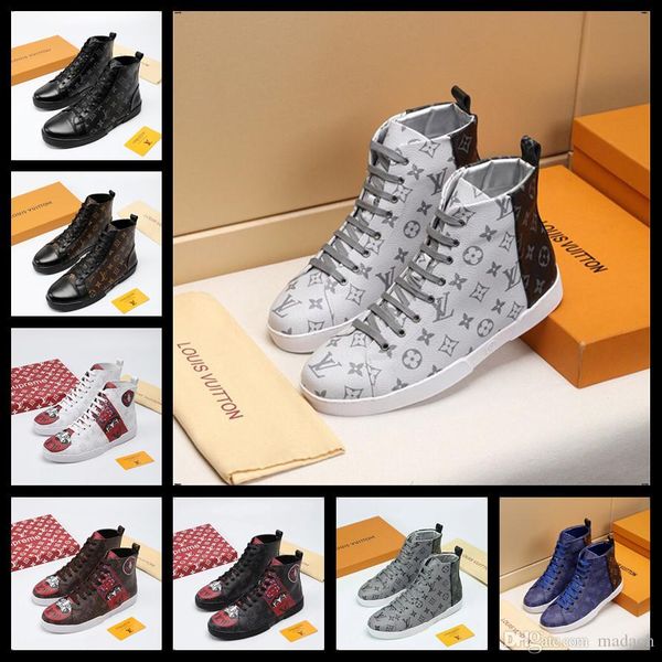 21fw 2019 горячие обувь мода осень мужчины снег boots кожа обувь для man new designers high top canvas повседневная обувь кроссовки классиче, Black 
21fw 2019 горячие обувь мода осень мужчины снег boots кожа обувь для man new designers high top canvas повседневная обувь кроссовки классиче, Black