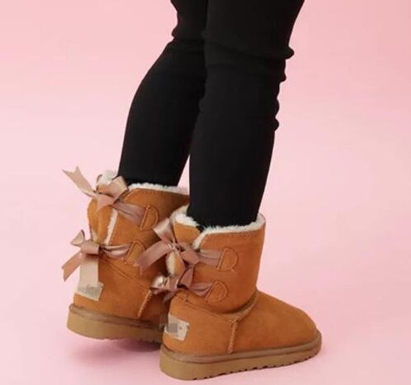 new kids bailey 2 bows boots genuine leather toddlers snow boots solid botas de nieve winter girls footwear toddler girls boots, Black
new kids bailey 2 bows boots genuine leather toddlers snow boots solid botas de nieve winter girls footwear toddler girls boots, Black