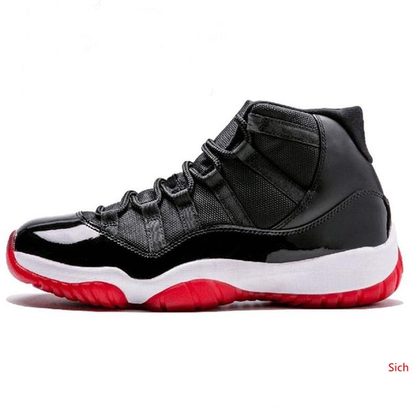 2020 11 bred 11s wmns metallic silver 378037-061 black red mens basketball shoes fashion designer chaussure de basket ball
2020 11 bred 11s wmns metallic silver 378037-061 black red mens basketball shoes fashion designer chaussure de basket ball
