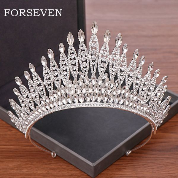 bride crown tiara rhinestone headband hair ornaments silver crystal crown princess diadem prom wedding bridal hair accessories, Golden;white
bride crown tiara rhinestone headband hair ornaments silver crystal crown princess diadem prom wedding bridal hair accessories, Golden;white