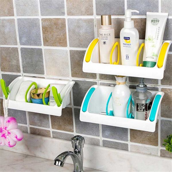 1pc home kitchen storage shelf drain rack suction cup sponge holder bathroom wall organizer shampoo shower gel soap storage rack
1pc home kitchen storage shelf drain rack suction cup sponge holder bathroom wall organizer shampoo shower gel soap storage rack