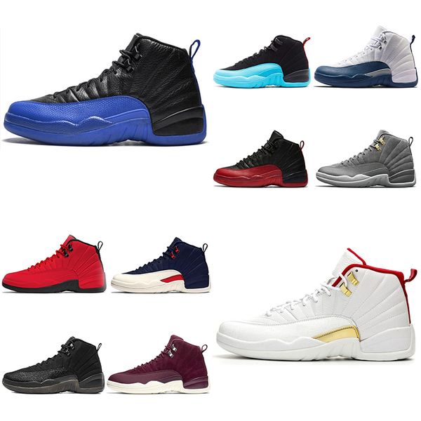 2020 new jumpman 12 12s dark grey men basketball shoes reverse taxi game royal flu mens trainers sports sneakers size 7-13 
2020 new jumpman 12 12s dark grey men basketball shoes reverse taxi game royal flu mens trainers sports sneakers size 7-13