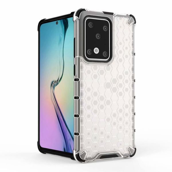 honeycomb hybrid armor shockproof phone case for samsung galaxy s20 plus ultra note 10 a80 a90 soft transparent shell back cover
honeycomb hybrid armor shockproof phone case for samsung galaxy s20 plus ultra note 10 a80 a90 soft transparent shell back cover