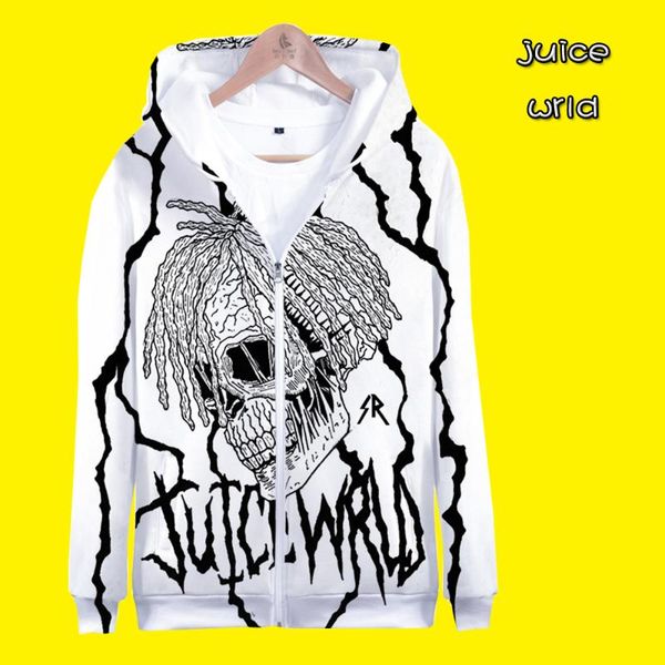 juice wrld zipper hoodies in men's jackets hip hop harajuku popular singer juice wrld for youth outwear fashion top, Black;brown
juice wrld zipper hoodies in men's jackets hip hop harajuku popular singer juice wrld for youth outwear fashion top, Black;brown