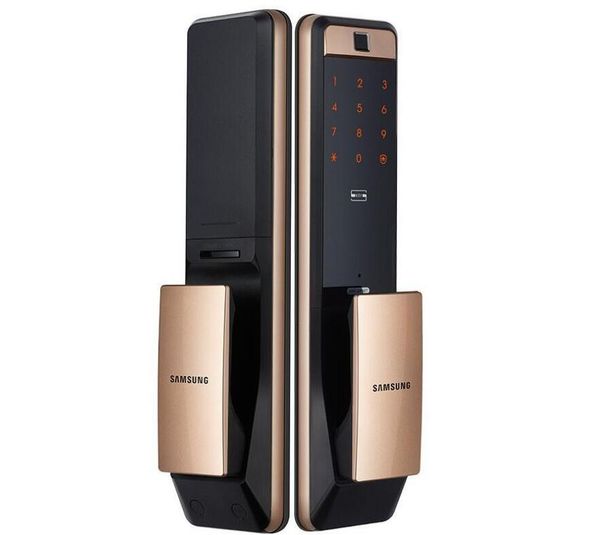 новый samsung shp-dp609 keyless отпечатков пальцев push pull двухсторонняя цифровая блокировка дверей английская версия big врезной gold col
новый samsung shp-dp609 keyless отпечатков пальцев push pull двухсторонняя цифровая блокировка дверей английская версия big врезной gold col