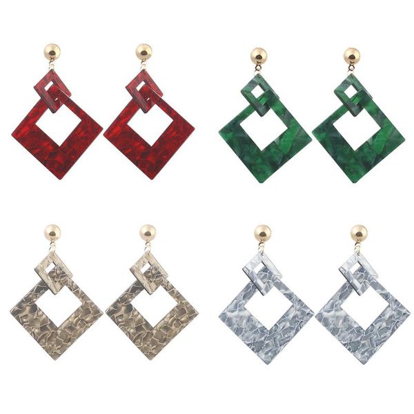 european geometric hollow out alloy drop dangle earrings pierced ear clip metal simple big earrings women jewelry, Silver
european geometric hollow out alloy drop dangle earrings pierced ear clip metal simple big earrings women jewelry, Silver