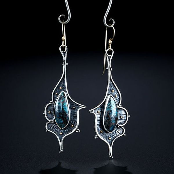 vintage bohemia resin stone black big earring for women bohemian jewelry flower long dangle drop earrings bijoux o3d374, Silver
vintage bohemia resin stone black big earring for women bohemian jewelry flower long dangle drop earrings bijoux o3d374, Silver