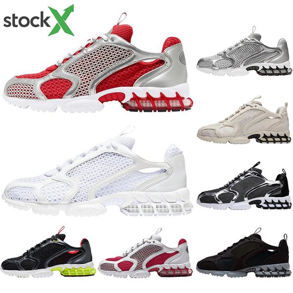 new stussy zoom spiridon caged running shoes triple white black grey metallic silver varsity red mens womens sports sneakers 36-45
new stussy zoom spiridon caged running shoes triple white black grey metallic silver varsity red mens womens sports sneakers 36-45