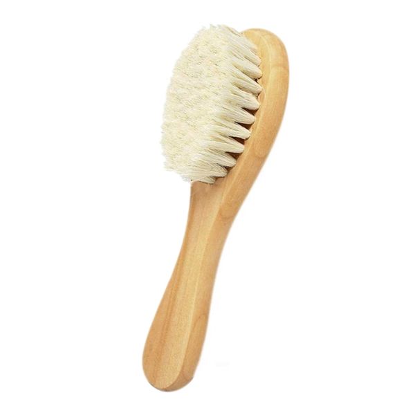 natural wooden handle soft press baby hairbrush and super soft goat hair suitable for newborns and children's natural wooden han other
natural wooden handle soft press baby hairbrush and super soft goat hair suitable for newborns and children's natural wooden han other