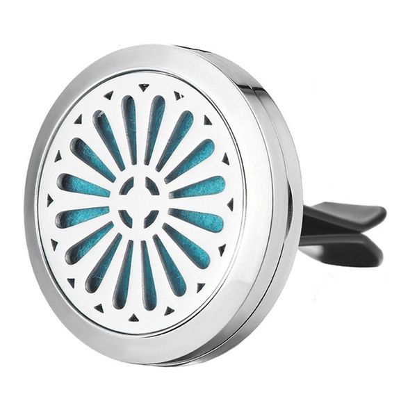 car air freshener essential oil vent diffuser locket with clip stainless 316 steel flower vent 30mm
car air freshener essential oil vent diffuser locket with clip stainless 316 steel flower vent 30mm