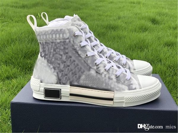 b23 high-sneaker technical fabric oblique platform casual shoes men women white black calfskin designer canvas shoes with box
b23 high-sneaker technical fabric oblique platform casual shoes men women white black calfskin designer canvas shoes with box