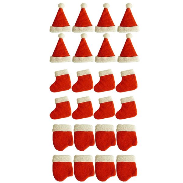 24pcs happy gift christmas tableware knife fork set hat gloves socks storage tool silverware holders pockets dinner table decor
24pcs happy gift christmas tableware knife fork set hat gloves socks storage tool silverware holders pockets dinner table decor