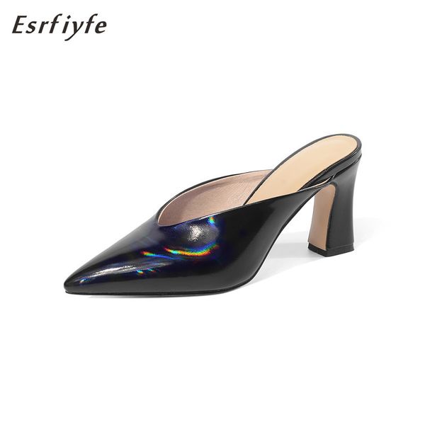 slippers esrfiyfe summer women high heels black slides mules loafers pointed toe party shoes
slippers esrfiyfe summer women high heels black slides mules loafers pointed toe party shoes