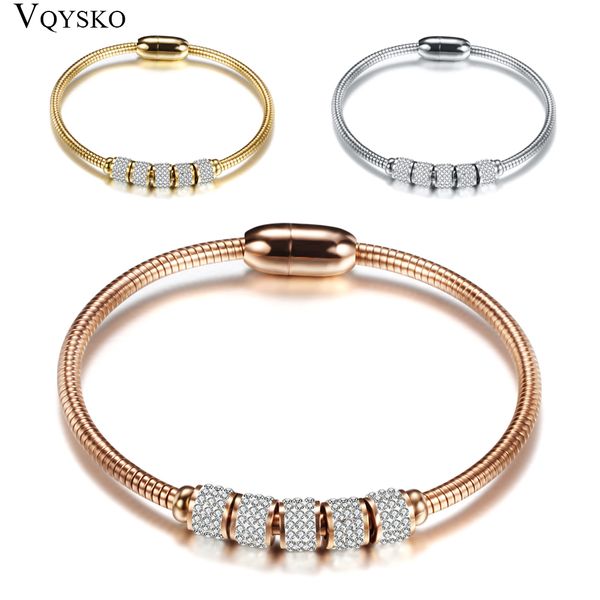 drop shipping fashion crystal magnetic bangle for women stainless steel bracelet bangles gold/rose gold/silver colors jewellry, Black
drop shipping fashion crystal magnetic bangle for women stainless steel bracelet bangles gold/rose gold/silver colors jewellry, Black