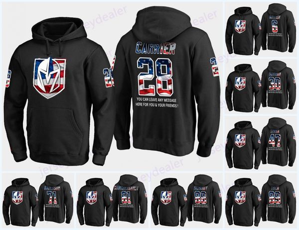 Mens Golden Knights USA Flag Black Hoodie Jerseys 40 Ryan Carpenter 28 William Carrier 5 Deryk Engelland Hockey Hoodies Sweatshirts
Mens Golden Knights USA Flag Black Hoodie Jerseys 40 Ryan Carpenter 28 William Carrier 5 Deryk Engelland Hockey Hoodies Sweatshirts