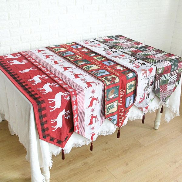 5 styles christmas deskdecoration cartoon deer print table cloth table flag pad home festival party supplies an2759
5 styles christmas deskdecoration cartoon deer print table cloth table flag pad home festival party supplies an2759