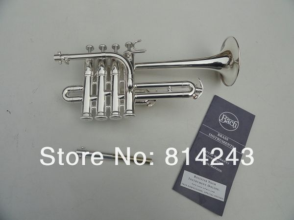 quality bach b piccolo trumpet brass body silver plated surface trompeta three tone trumpet monel piston with durable mouthpiece gloves box
quality bach b piccolo trumpet brass body silver plated surface trompeta three tone trumpet monel piston with durable mouthpiece gloves box