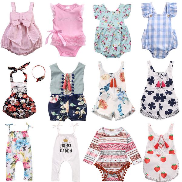2018 flower baby girls clothing newborn baby girl summer floral rompers jumpsuit playsuit summer baby girls clothes, Blue 
2018 flower baby girls clothing newborn baby girl summer floral rompers jumpsuit playsuit summer baby girls clothes, Blue