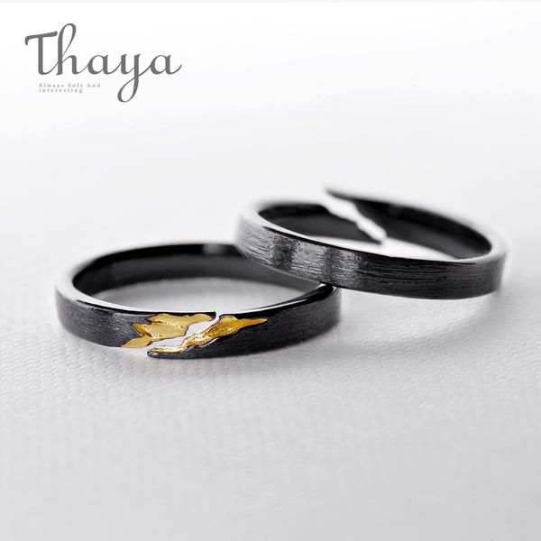 thaya s925 sterling silver gold crack ring ancient black wood grain female handmade stackable for women party fashion jewelry ly191226, Slivery;golden
thaya s925 sterling silver gold crack ring ancient black wood grain female handmade stackable for women party fashion jewelry ly191226, Slivery;golden