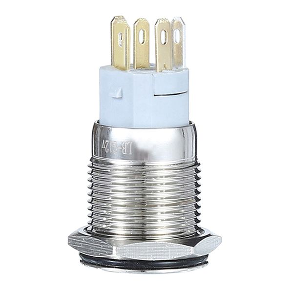 momentary push button switch stainless steel shell suitable for 16mm mounting hole red led light
momentary push button switch stainless steel shell suitable for 16mm mounting hole red led light