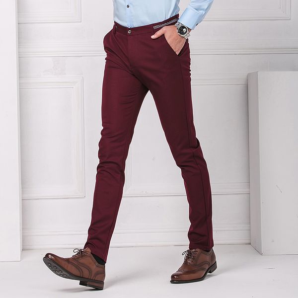 men's suit pants casual pants british style stretch suit trousers pencil mens slim mens fashion pant non ironing gent life, White;black
men's suit pants casual pants british style stretch suit trousers pencil mens slim mens fashion pant non ironing gent life, White;black